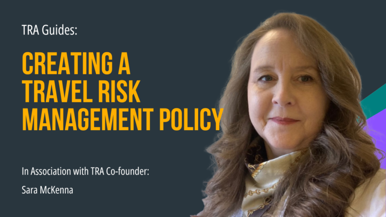 Creating a travel risk management policy